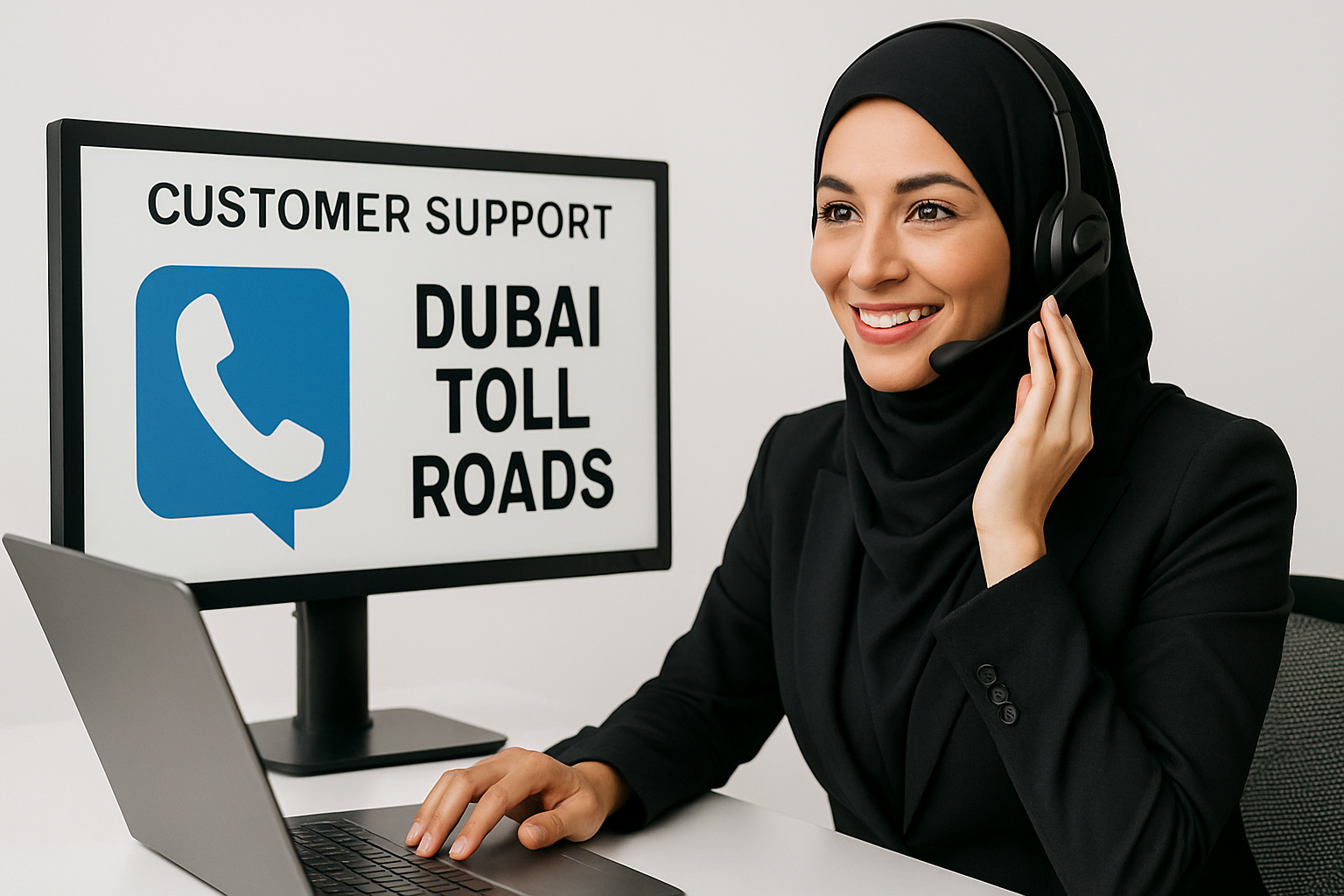 Customer support for Dubai toll roads